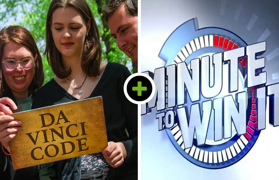 Da Vinci Code - Drankje - Minute to Win it!