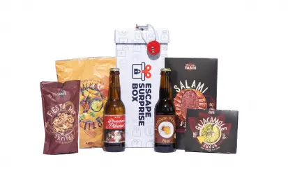 Escape Kerstpakket - Borrelbox met bier