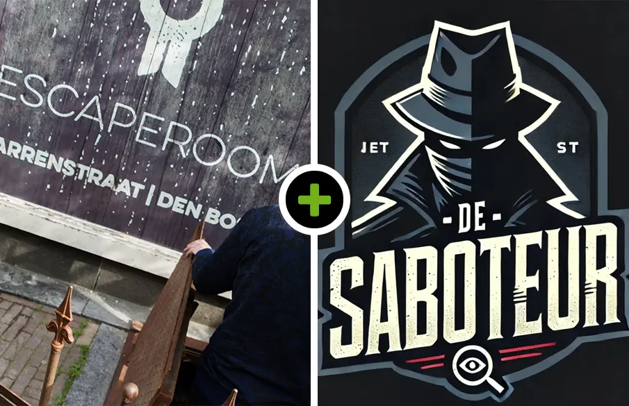 Escape room - Consumptie - De Saboteur