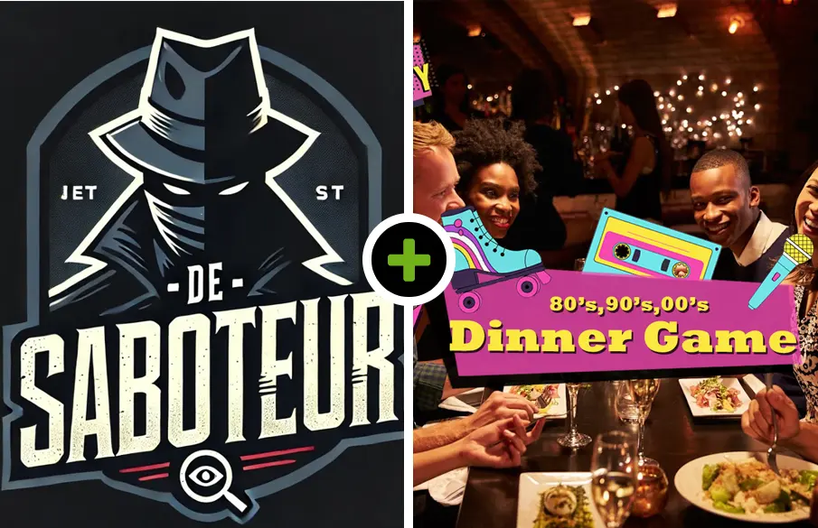 De Saboteur - 80's, 90's en 00's Dinner Quiz