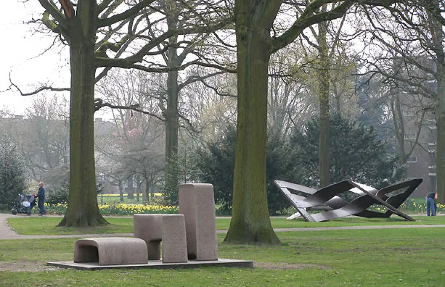 Het stadspark Eindhoven